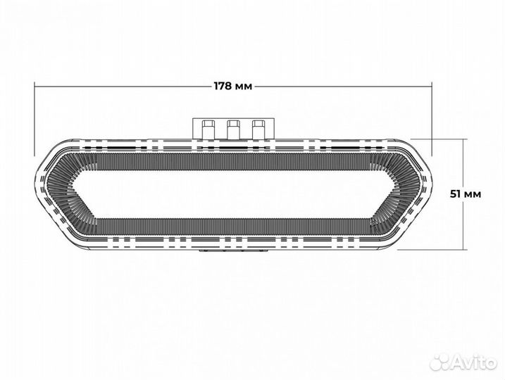 Многофункциональная светодиодная фара rigid chase