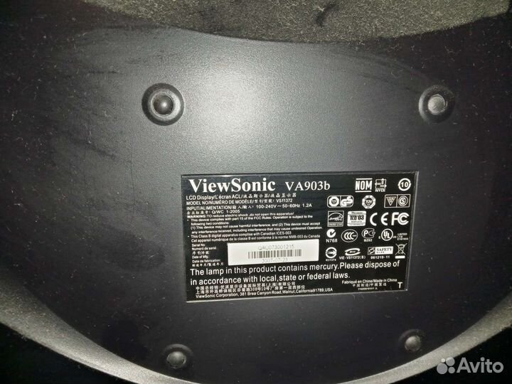 Монитор Viewsonic 19