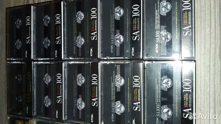 Аудиокассеты tdk maxell