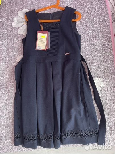 Школьная форма для девочки темно синяя
