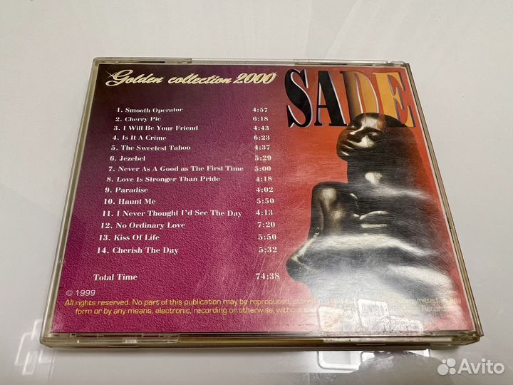 Sade golden collection cd un