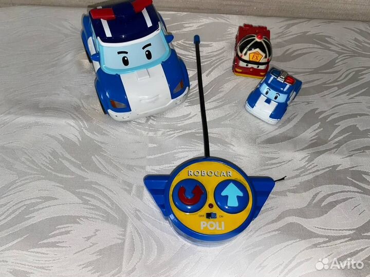 Машина на пульте управления робокар Поли