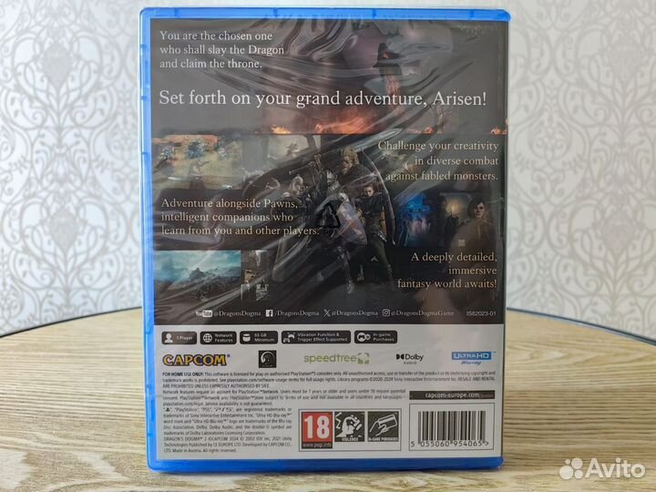 Dragons dogma 2 ps5 силд