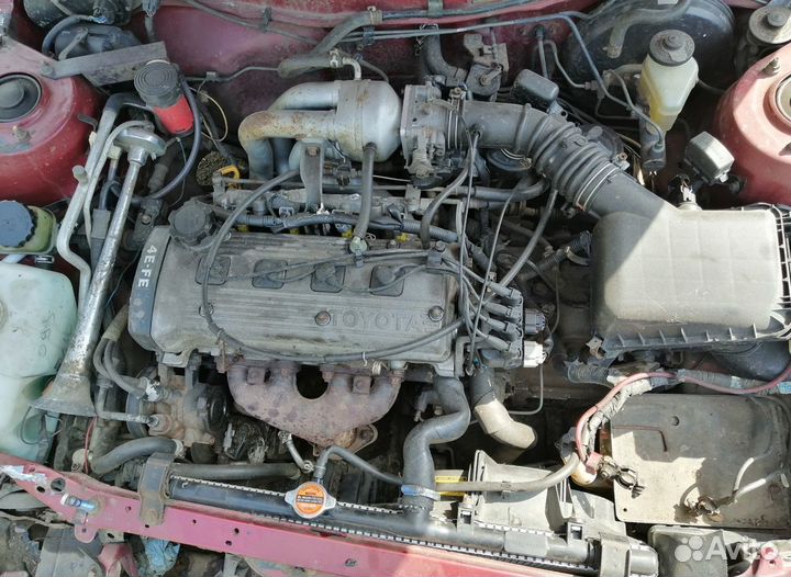 Двигатель Toyota Corolla 4EFE 1.3 Бензин, 1997
