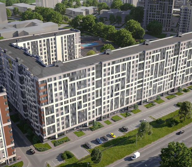 Квартира-студия, 28,2 м², 10/12 эт.