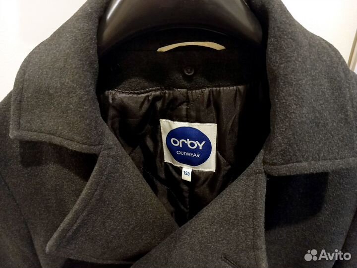 Пальто для мальчика 158