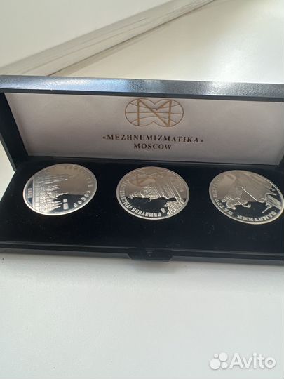 Набор монет cccр 1988 Киев Новгород Москва