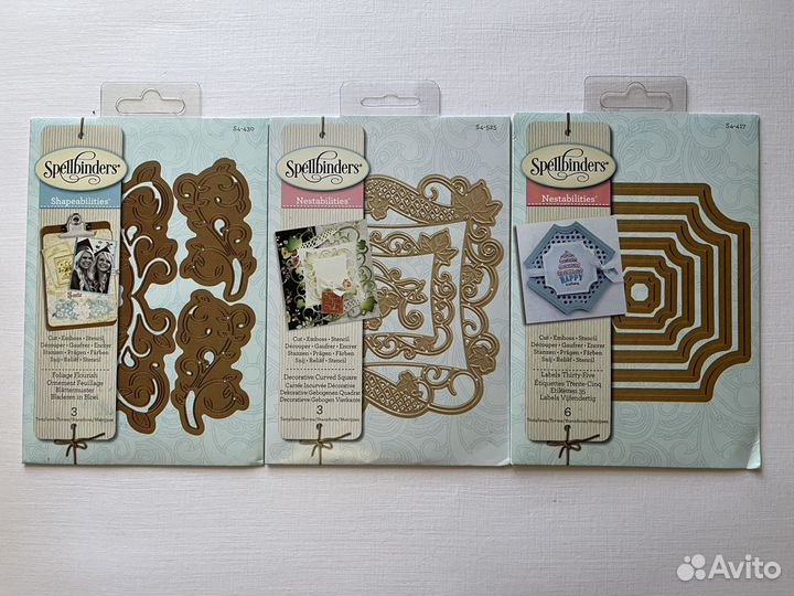 Ножи Spellbinders. Скрапбукинг