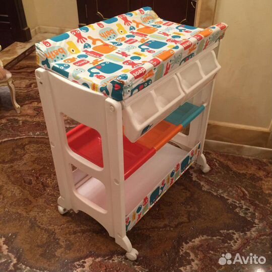 Пеленальный стол с ванночкой cosatto