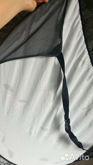 Плед и козырек для коляски leokid