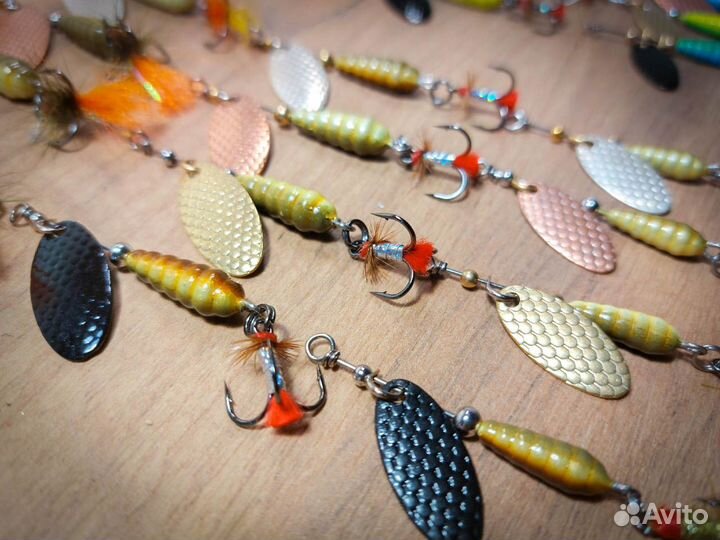 Блесна вертушка ручной работы