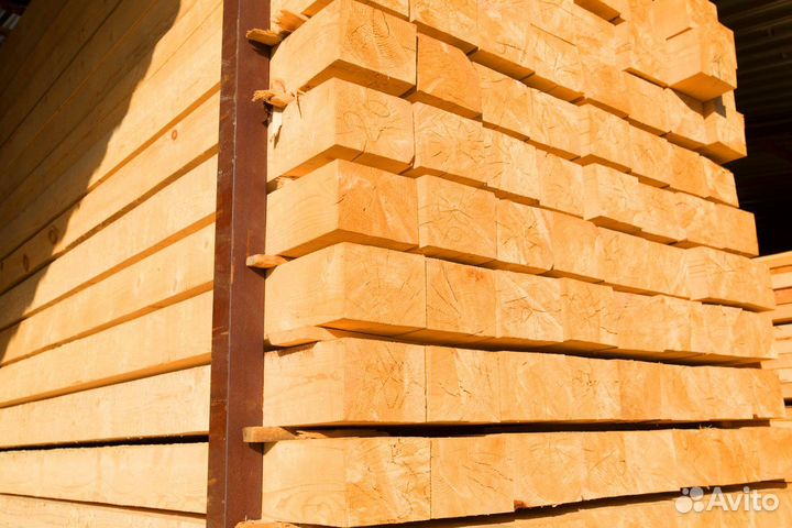 Брус лиственница 150х150х6000мм, от производителя
