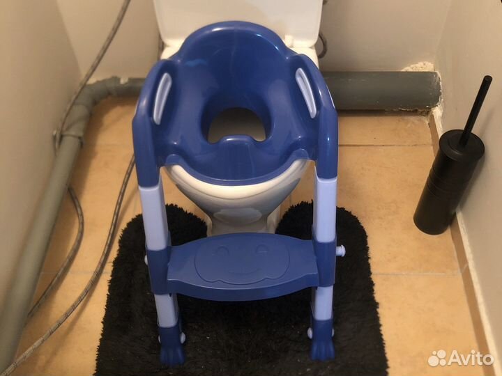 Сидушка на унитаз со ступенькой