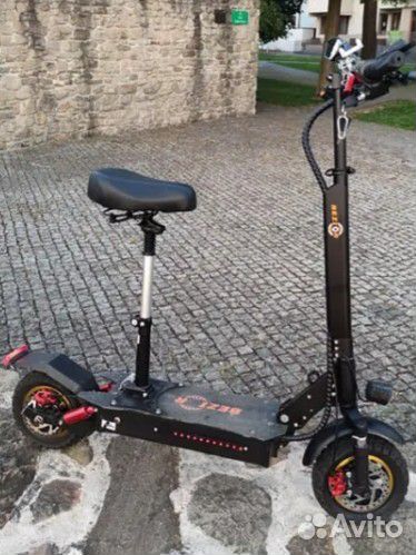 Электросамокат Bezior s1, электроскутер 1кВт