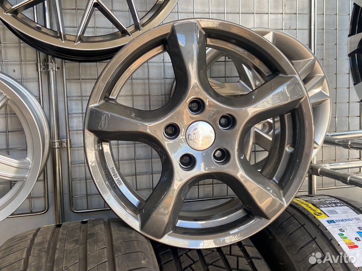 Диски r16 Nissan Terrano Рено Дастер графит