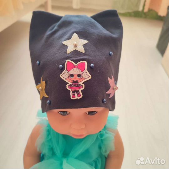 Комплект шапка, шарф