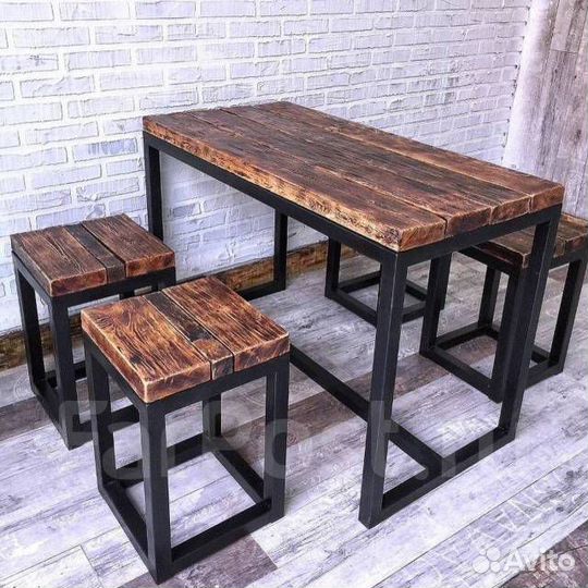 Мебель в стиле лофт на заказ