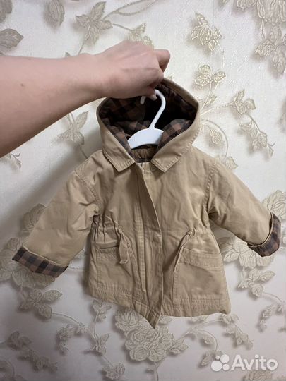 Куртка для девочки zara 80