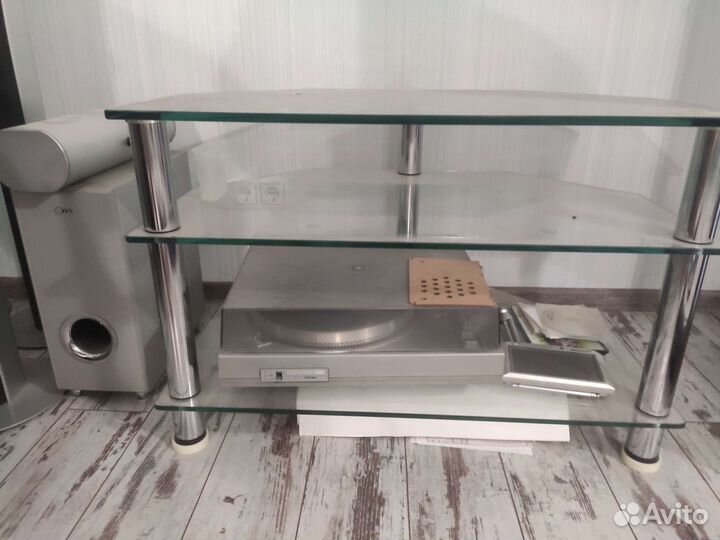 Стеклянная тумба