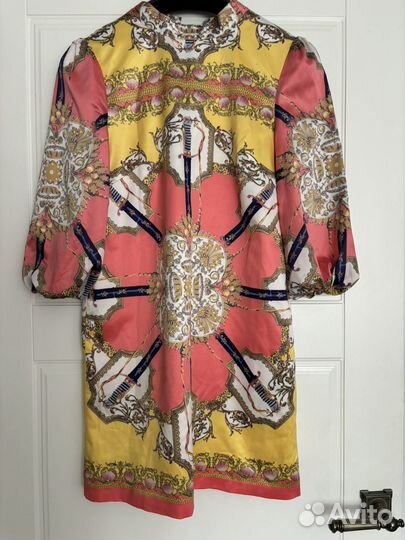 Атласное платье dolce gabbana s