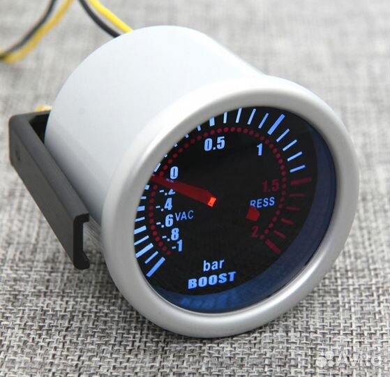 Датчик буста 52 мм механический с подсветкой