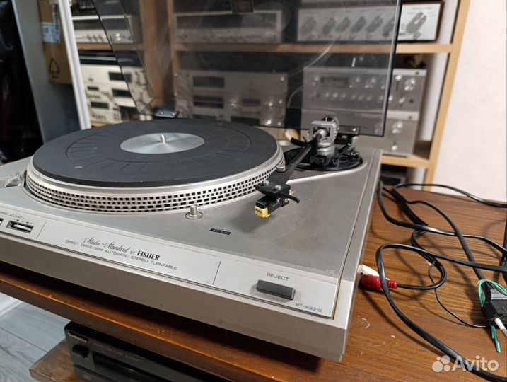 Проигрыватель винила прямой привод Fisher MT-6331G