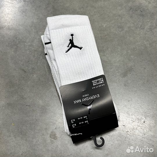 Носки Air Jordan Dry-Fit Everyday Max Crew 3в1