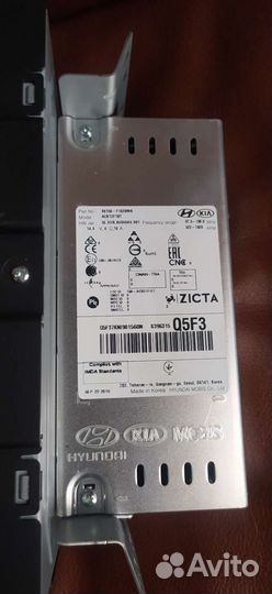 Штатная магнитола Kia sportage 4