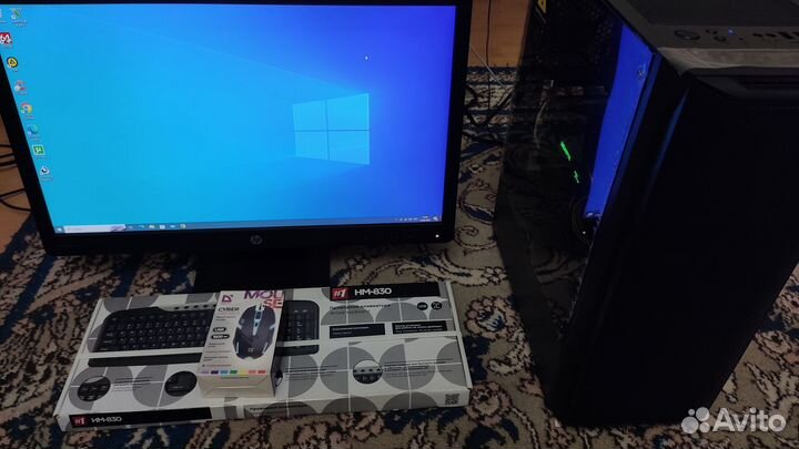 Игровой комплект- комп Intel i7 + монитор 23