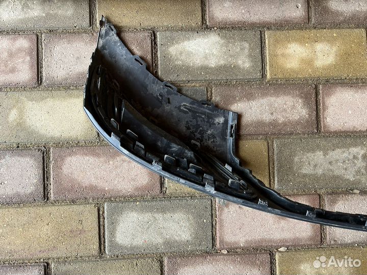 Диффузор на задний бампер audi q8