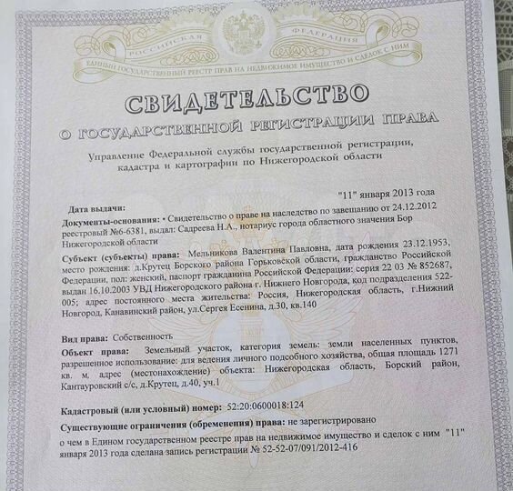 Участок 12,8 сот. (ИЖС)