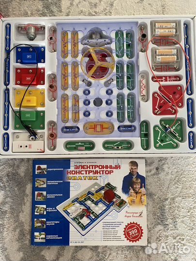 Электронный конструктор знаток 320 схем