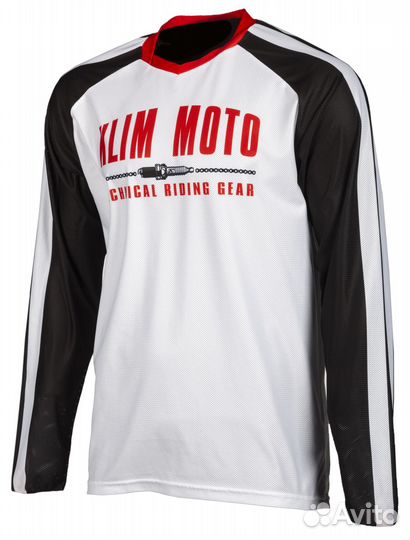 Джерси мото Klim Petrol Jersey SM Red