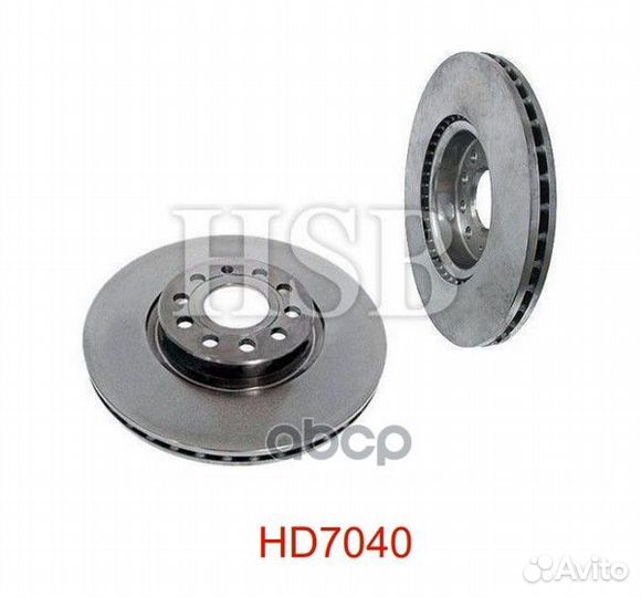 Диск тормозной передний VW passat 1.6&2.0FSI/1