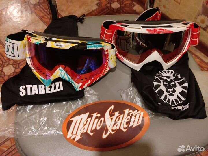 Очки кроссовые Mario Starezzi