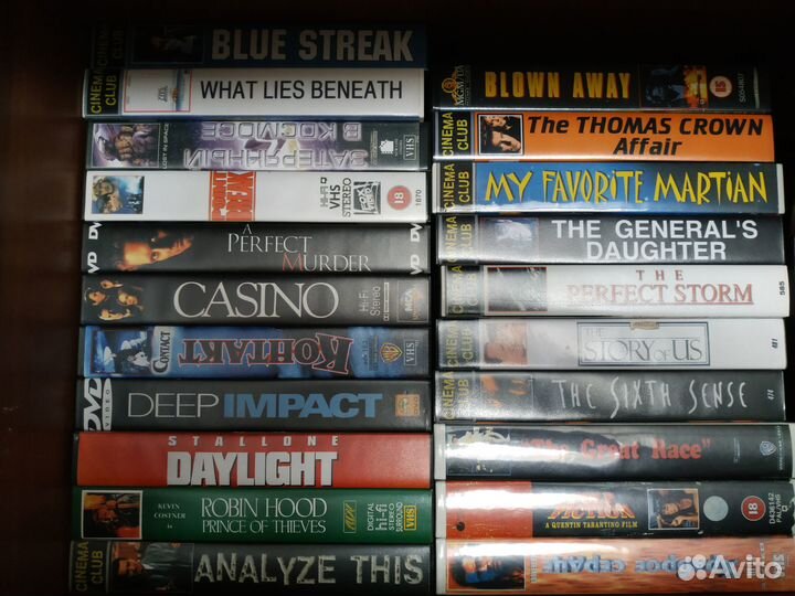 Видеокассеты VHS