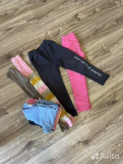 Вещи доя девочки пакетом, р.110-116