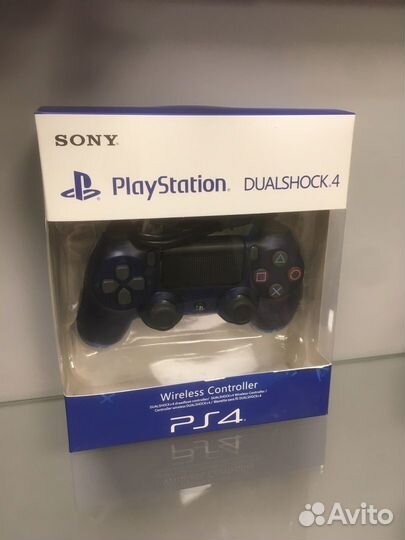 PS4 Геймпад Реплика Прозрачный Синий CUH-ZCT2E sn7