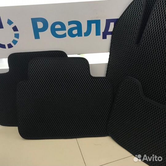 Коврики ева eva эва Cruze чёрные чёрный кант