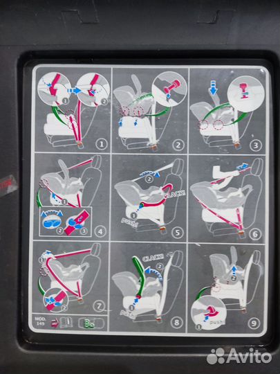 Автолюлька автокресло переноска с базой cam