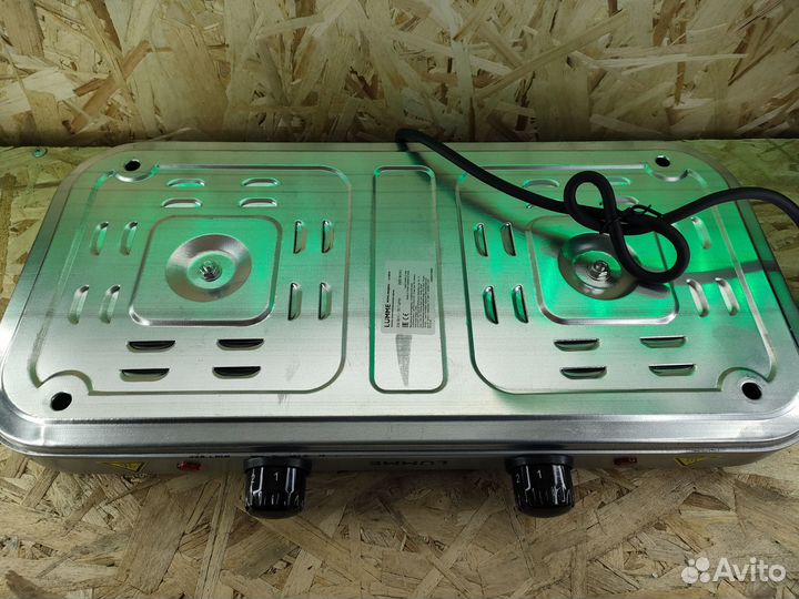 Новая настольная плитка 2 конфорки