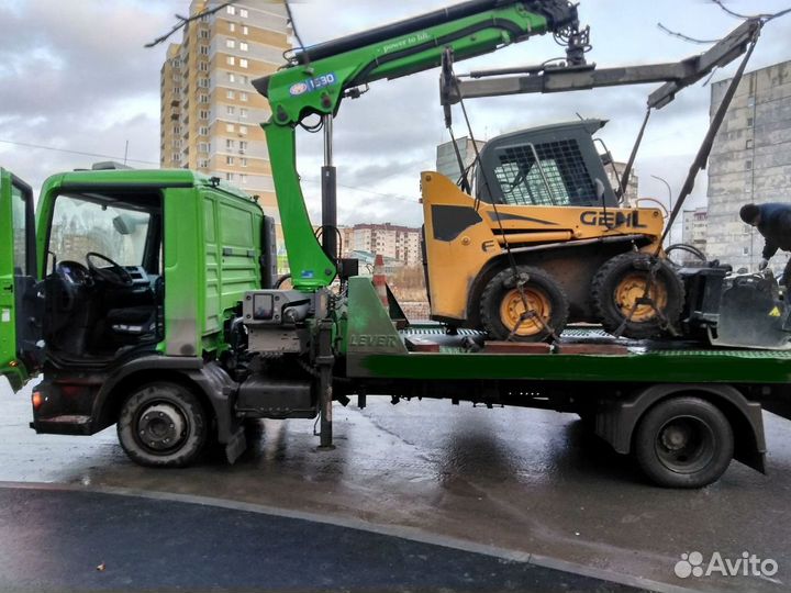 Услуги эвакуатора, манипулятора 5 тонн Тюмень