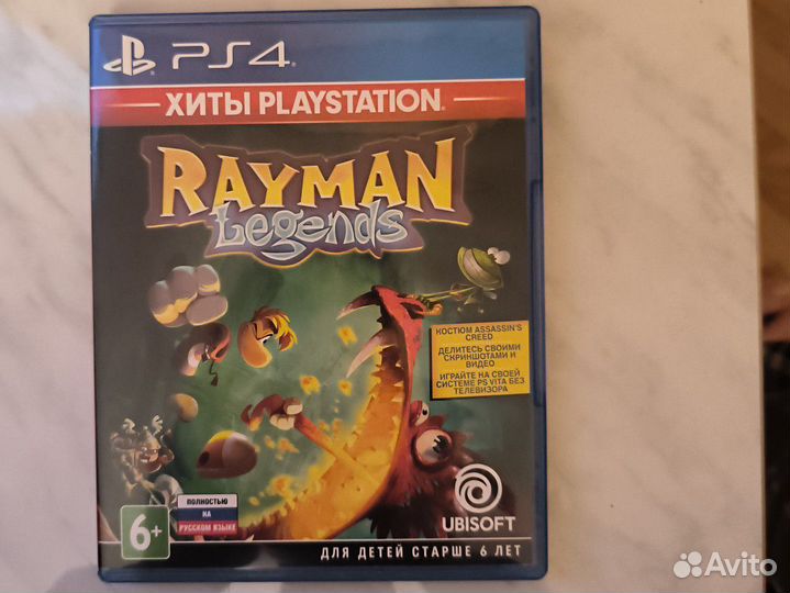 Rayman legends ps4 диск