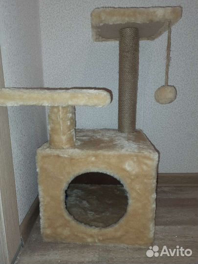 Когтеточка с домиком бу