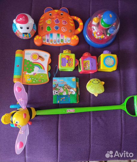 Развивающие игрушки пакетом