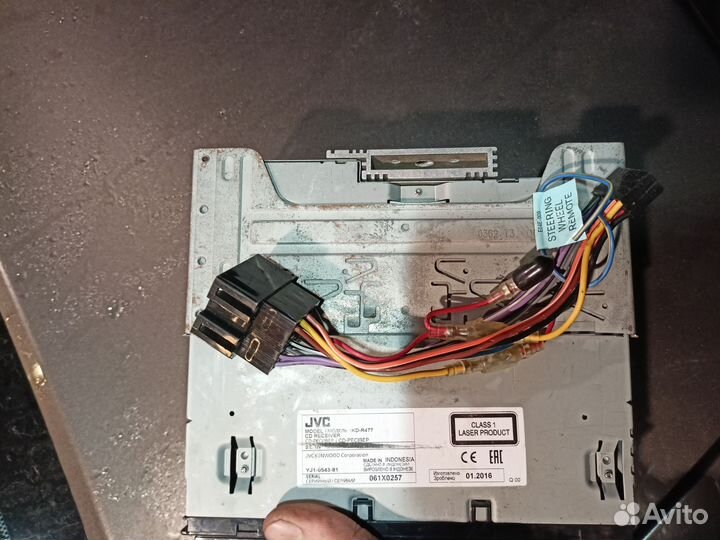 Магнитола jvc