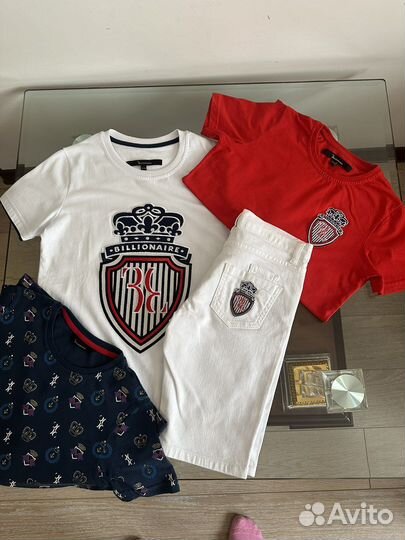 Футболки и шорты на мал Billionaire (оригинал)