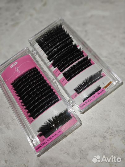 Ресницы M и L изгиба. Для наращивания