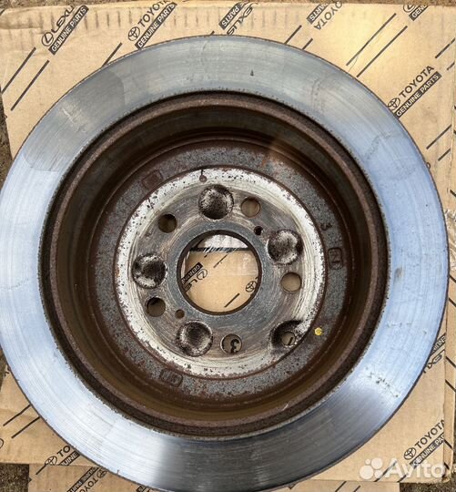 Диск тормозной Lexus RX350 (AL10) III рестайлинг