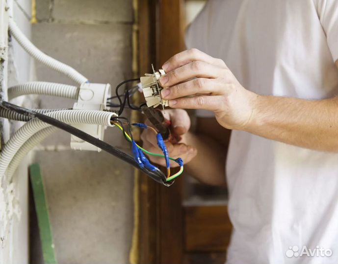 Электрик Монтаж и замена проводки